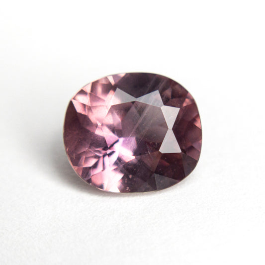 3.07ct Pink Oval Brilliant Cut Sapphire