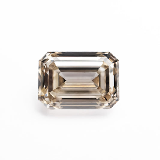 2.02 ct Champagne Emerald Step Cut Diamond