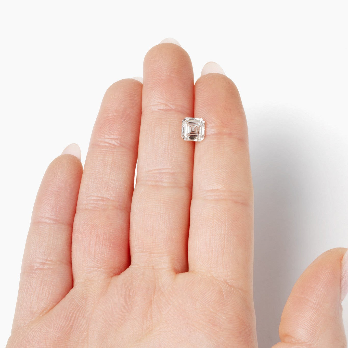 1.81ct Asscher Cut Lab Grown Diamond