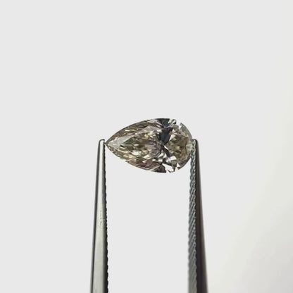 1.80ct Champagne Pear Brilliant Cut Diamond