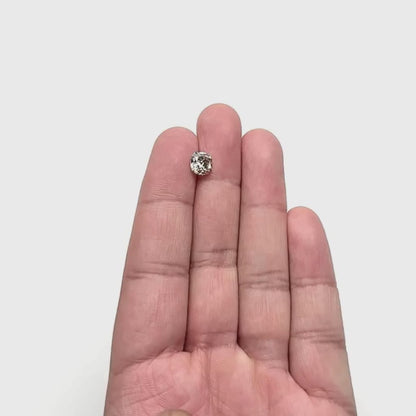 1.91 ct Champagne Modern Antique Old Mine Cut Diamond