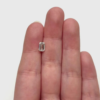1.11ct Champagne Emerald Cut Diamond