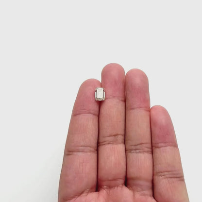 2.02 ct Champagne Emerald Step Cut Diamond