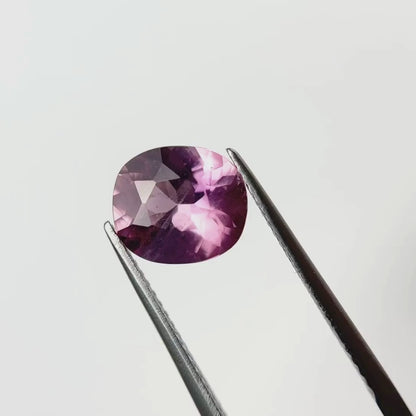 3.07ct Pink Oval Brilliant Cut Sapphire