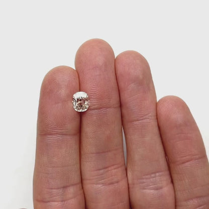 1.03 ct Modern Antique Cushion Old Mine Cut Diamond