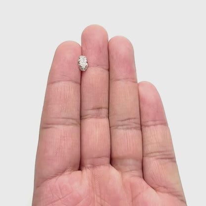 1.00ct Champagne Oval Brilliant Cut Diamond