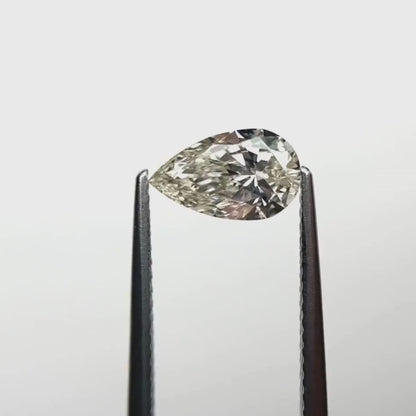 1.01 ct Champagne Pear Brilliant Cut Diamond