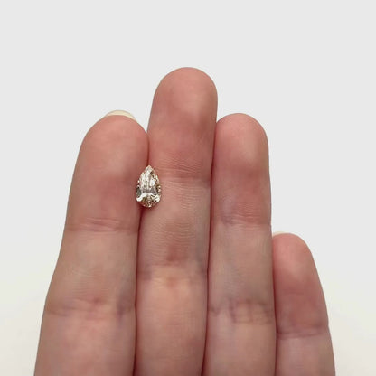 1.05ct Champagne Pear Brilliant Cut Diamond